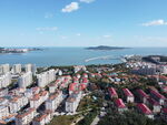 威海市区航拍