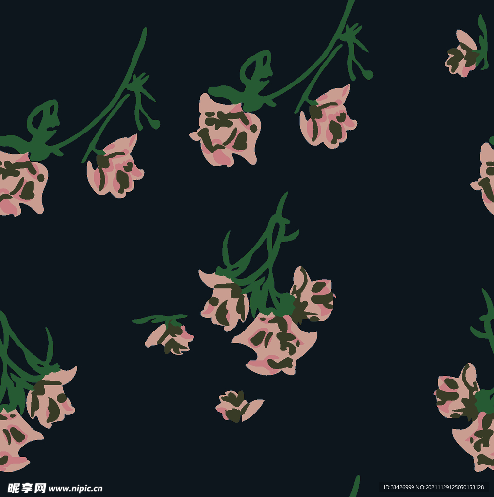 小碎花 