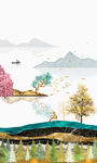 山水装饰画 