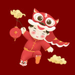 卡通虎素材