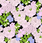 手绘花