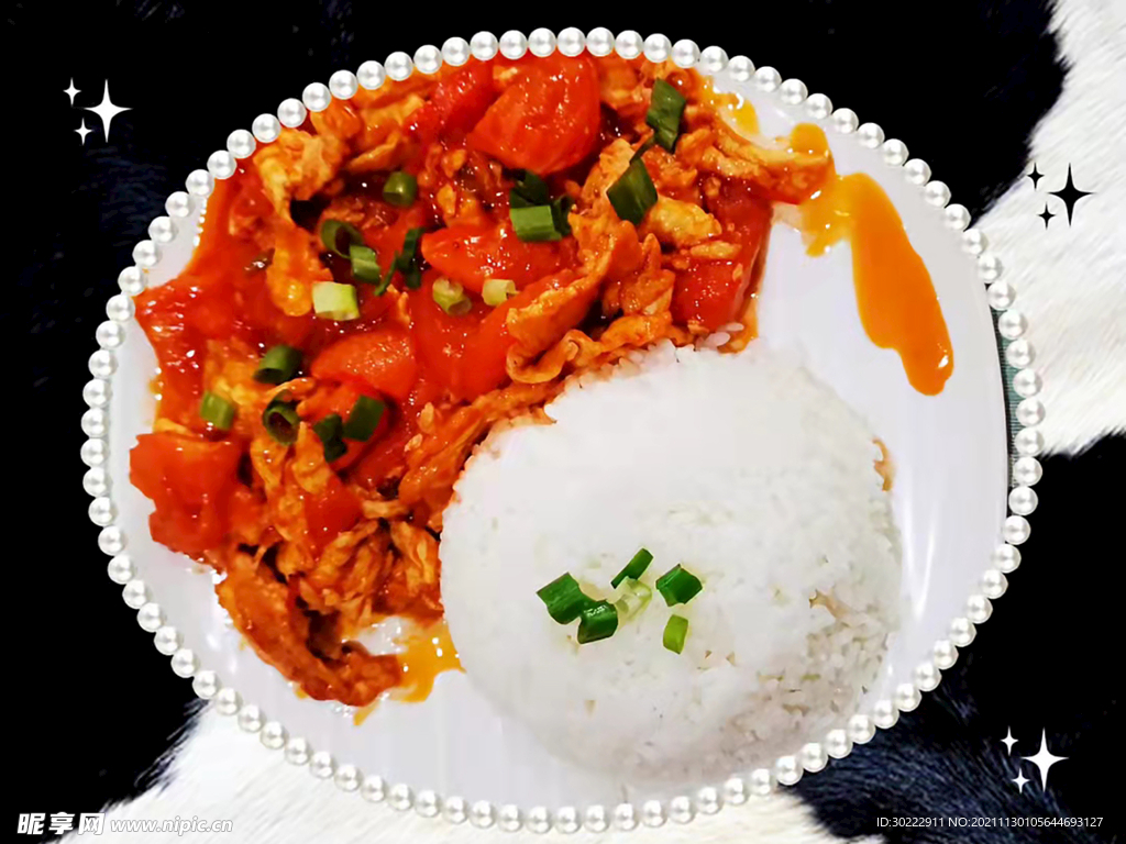 西红柿鸡蛋盖饭