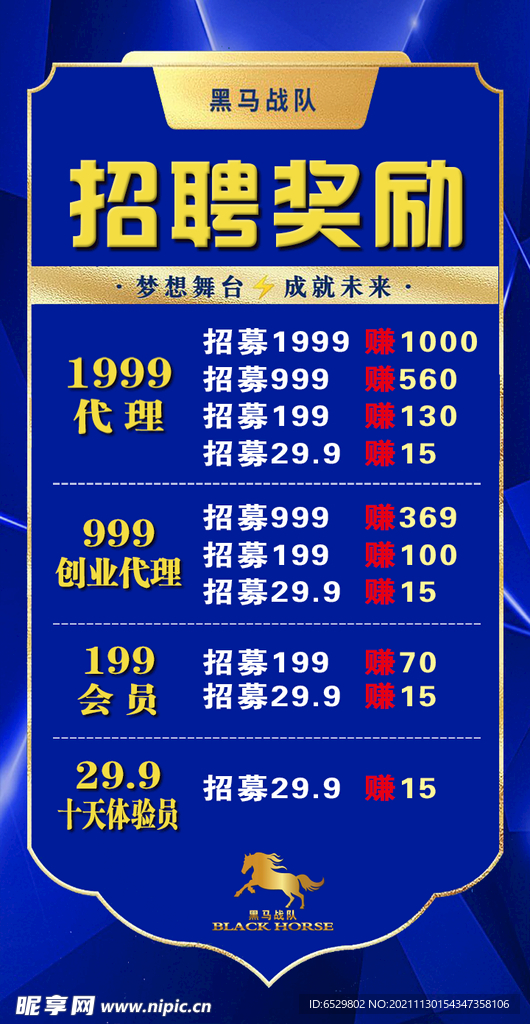 价格表