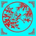 花鸟剪纸