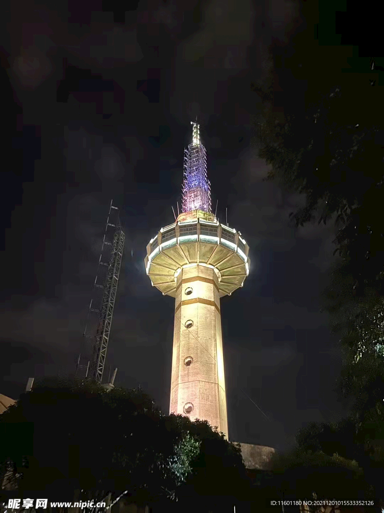 岳麓山夜景