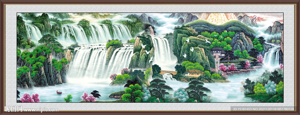 山水画 