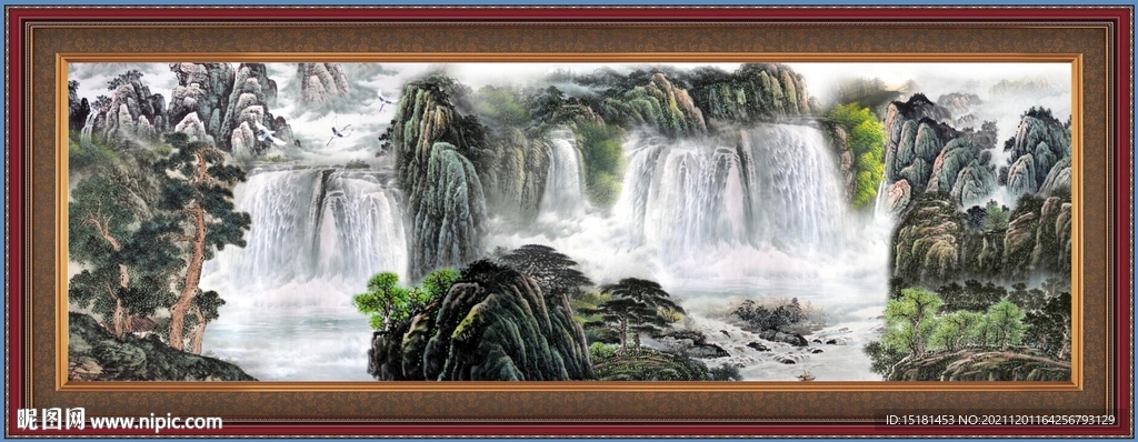 山水画 