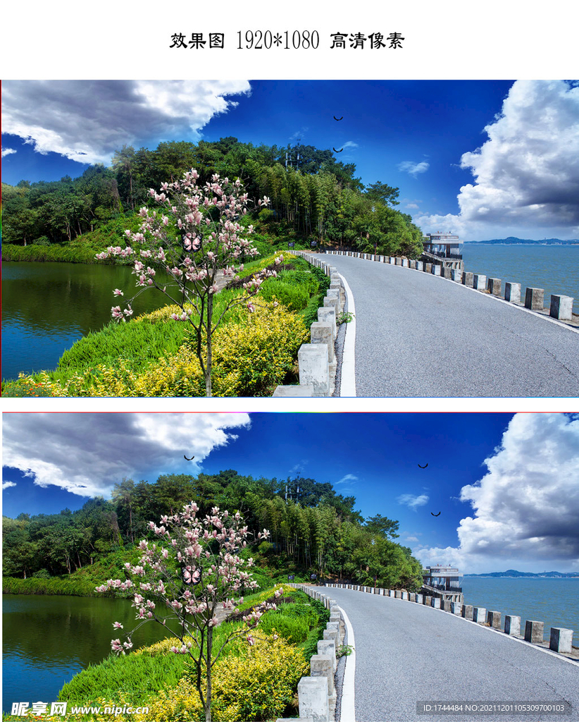 阳君山岛景 同心湖AVI视频