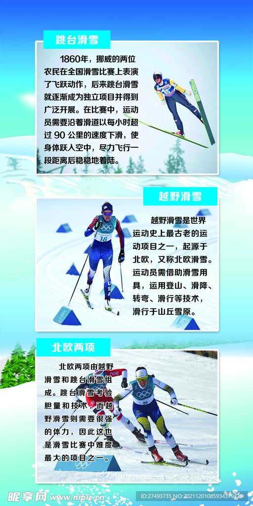 东奥会滑雪项目