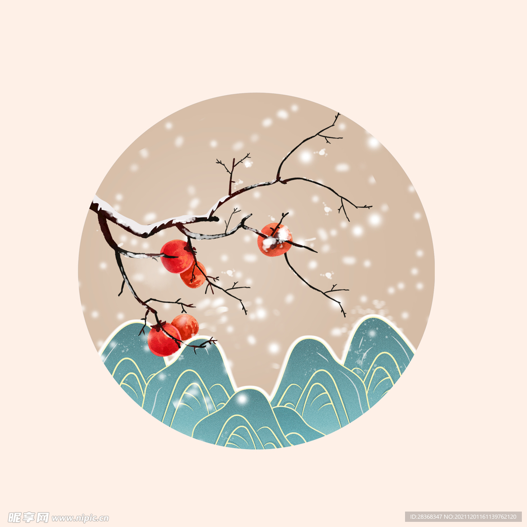 中国风水墨山水素材