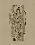 石窟 克孜尔壁画线描稿