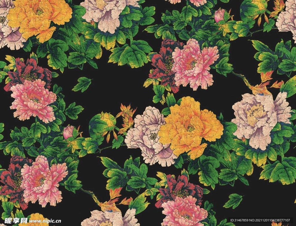 手绘花