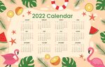 2022年台历 