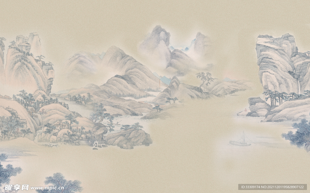 山水画