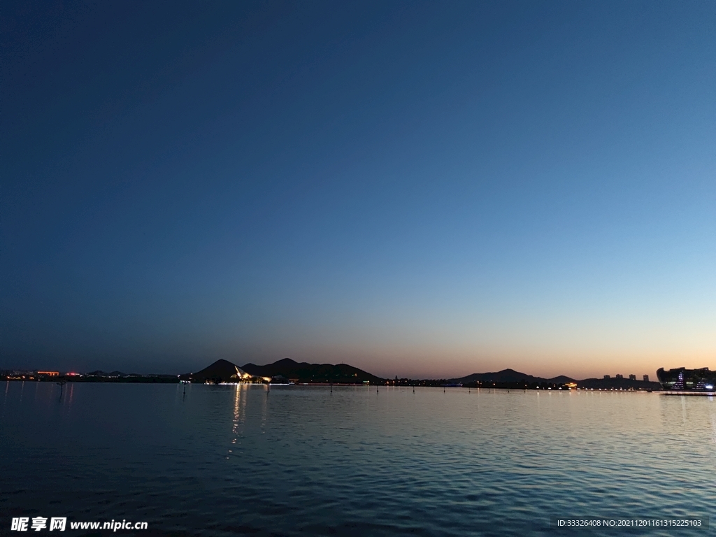 云龙湖夜景