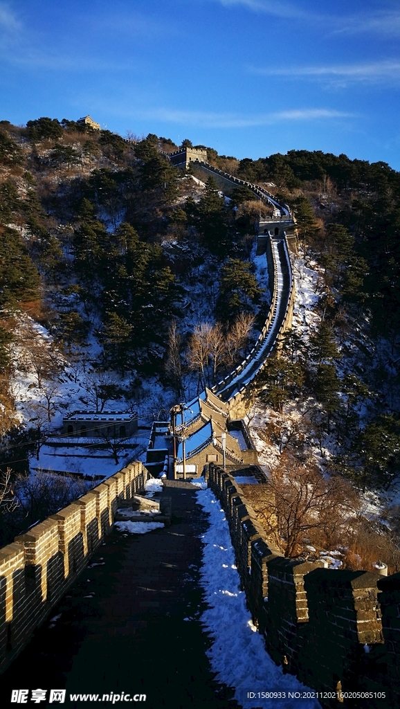 慕田峪长城雪景