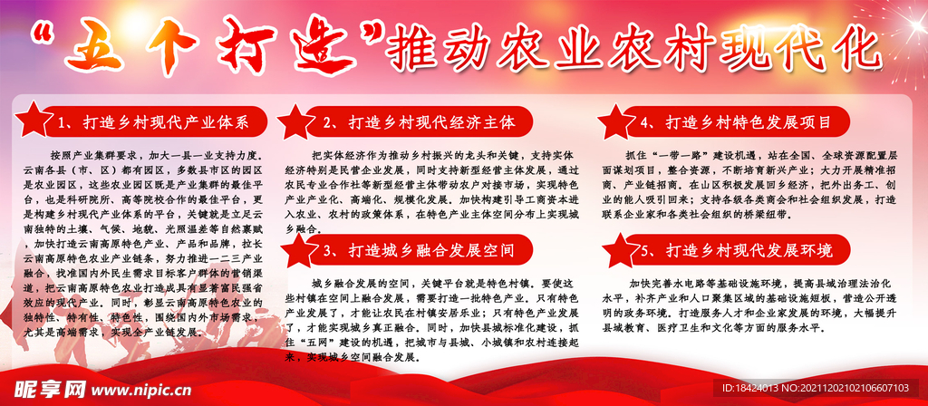 “五个打造”推动农业农村现代化