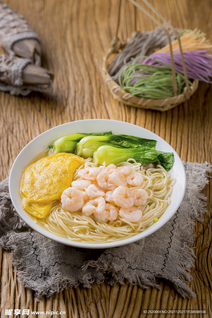 虾仁面