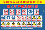 进入生产现场请注意