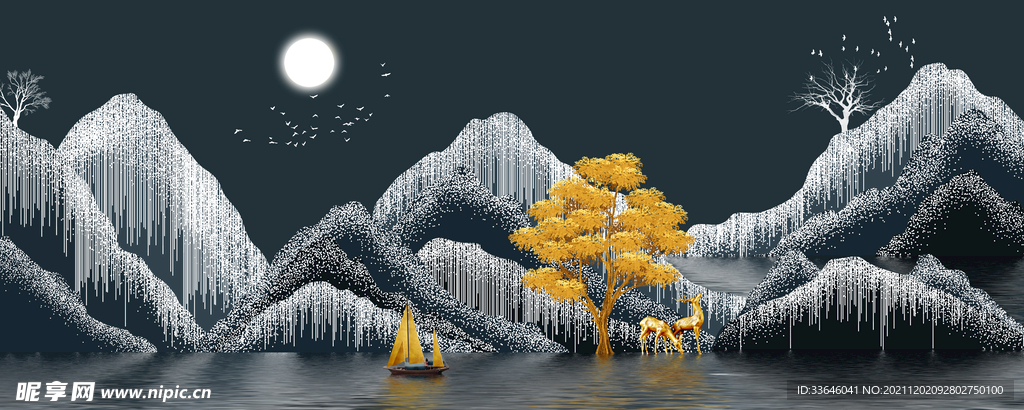 山水装饰画