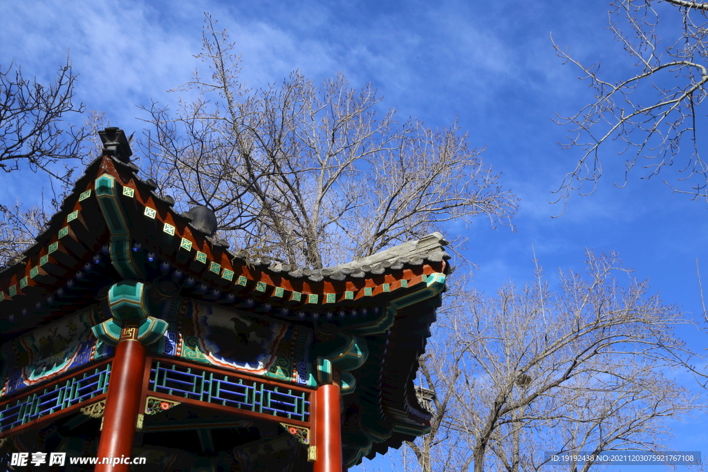 龙潭中湖风景 