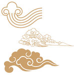 复古中国风古典祥云