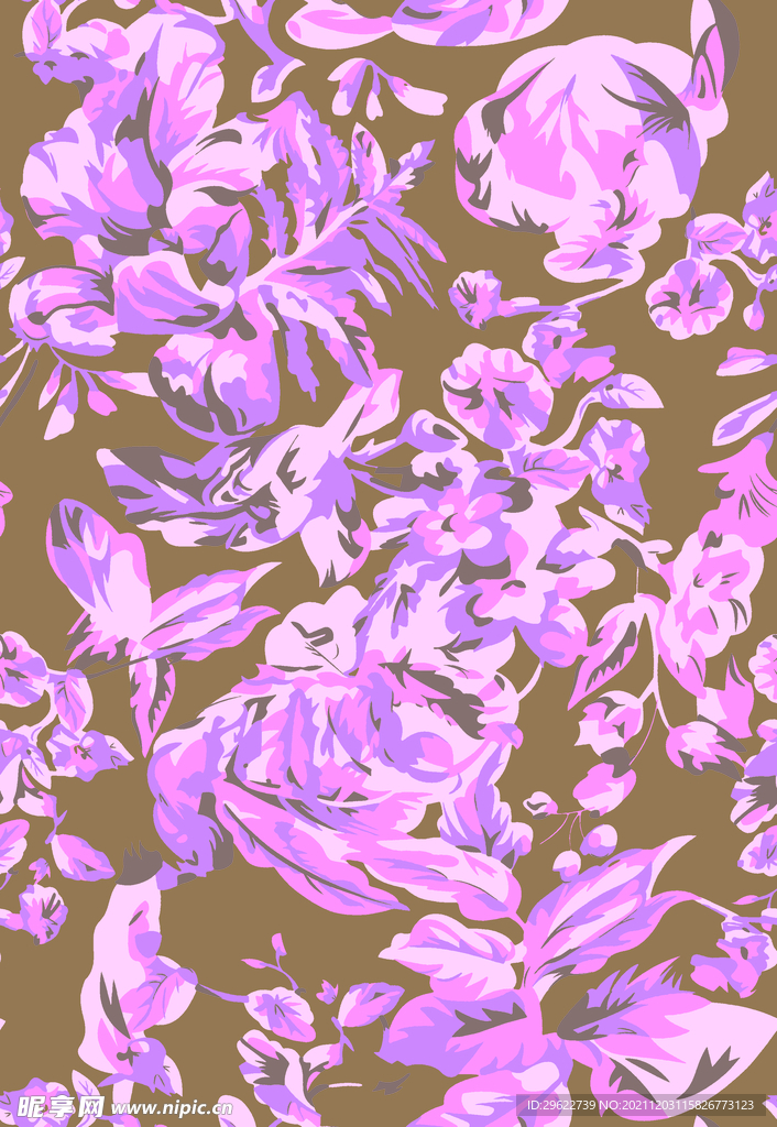 手绘花
