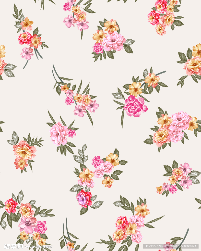 手绘花