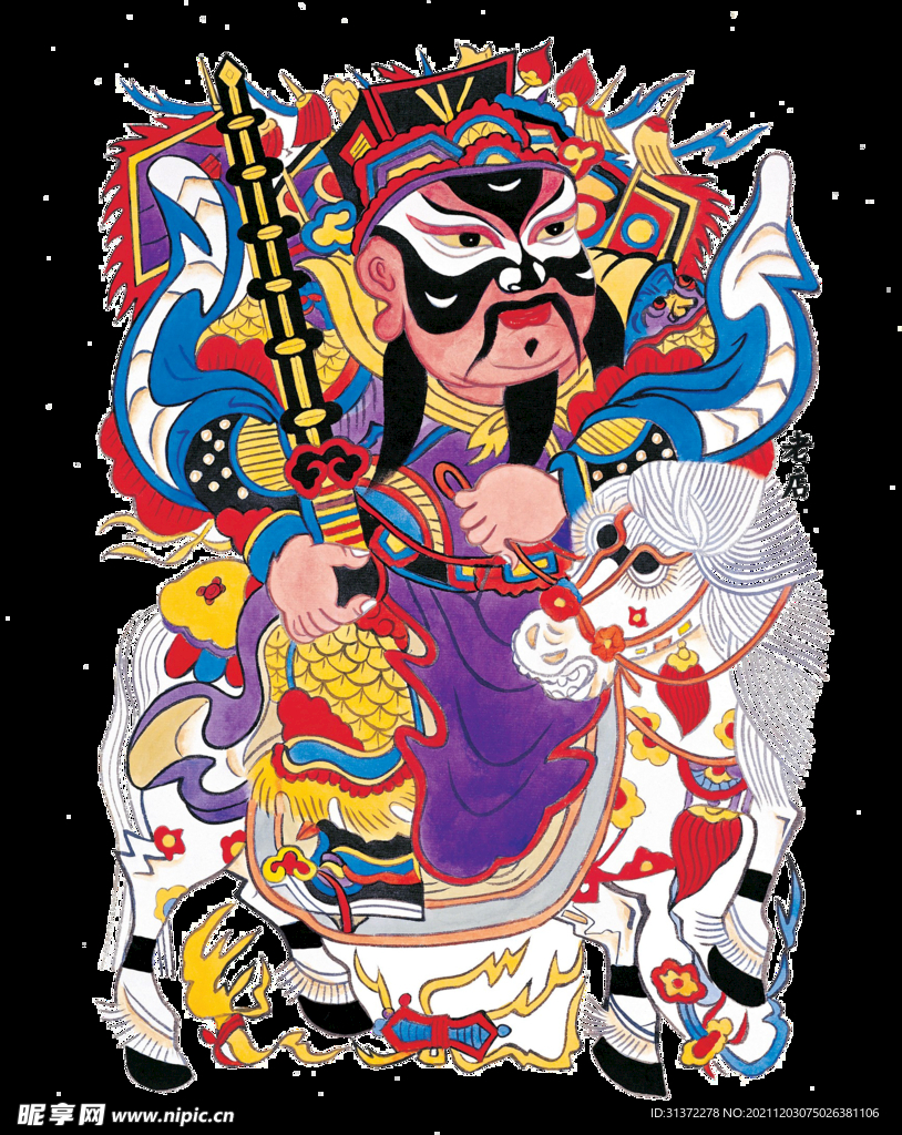 门神图片 