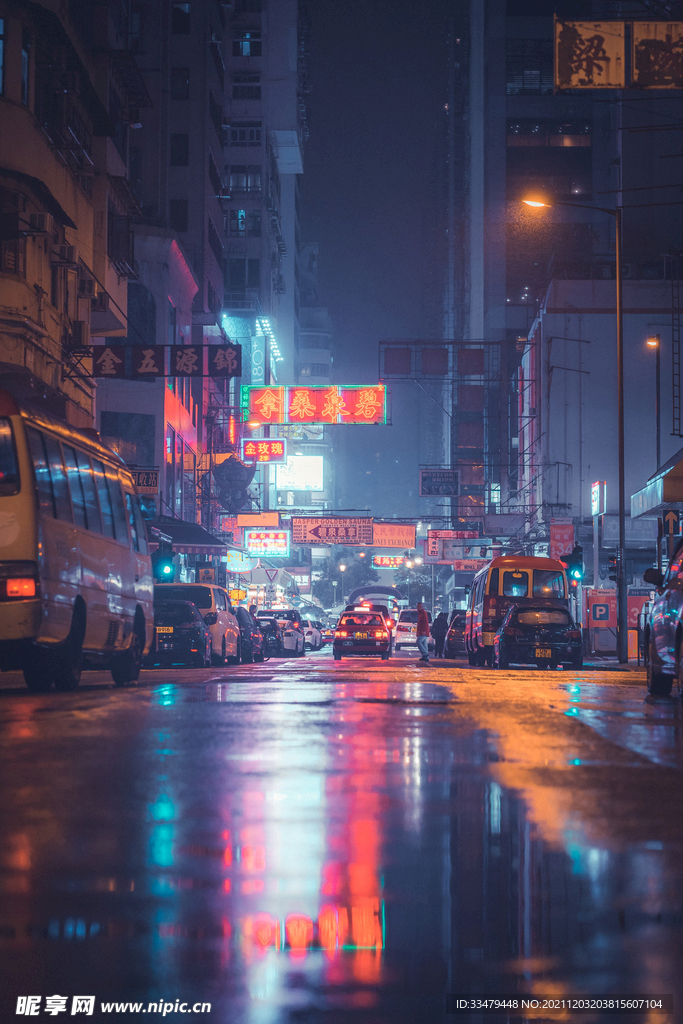 赛博朋克背景
