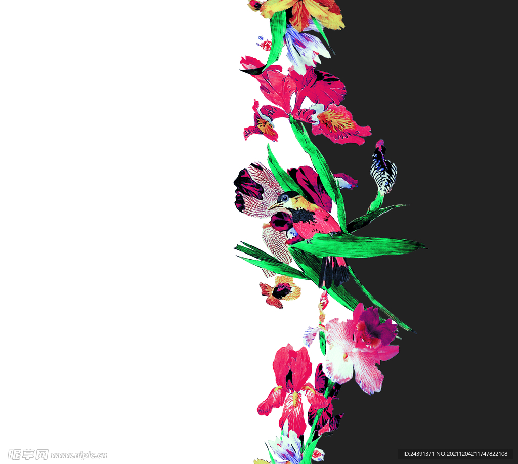 定位花