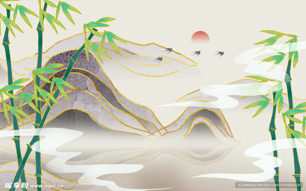 山水画 