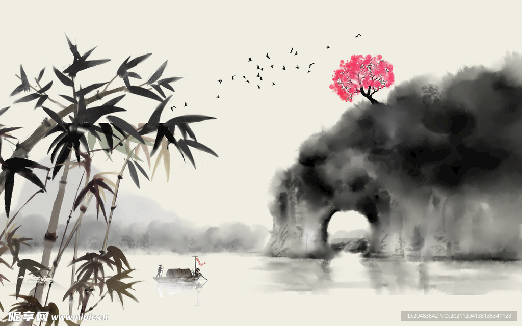 山水画