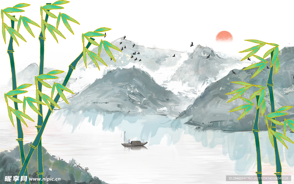 山水画