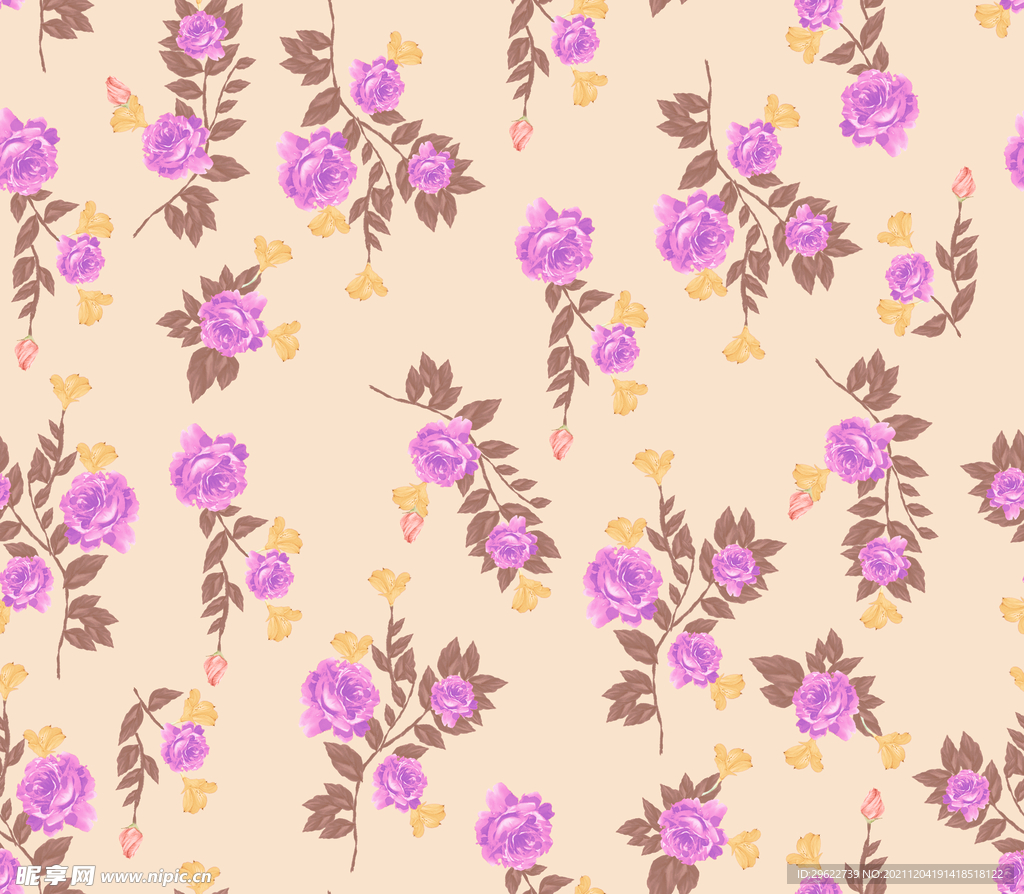 手绘花