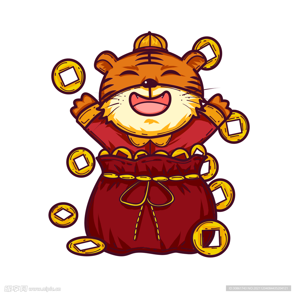 2022虎年卡通形象