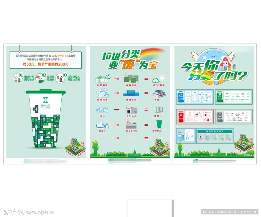 垃圾分类 环保 