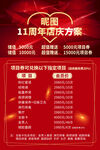 美容整形周年庆海报