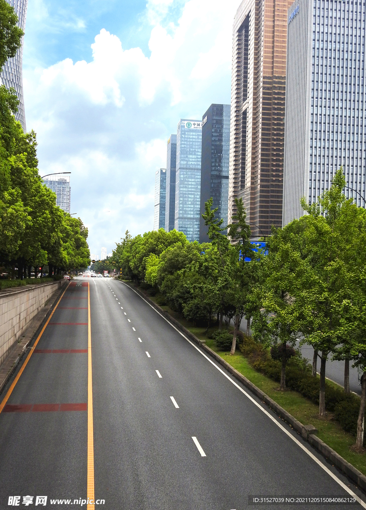 城市道路摄影