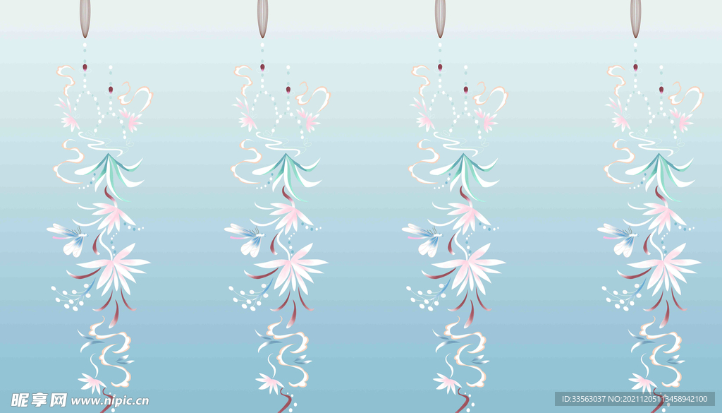 花叶裙子