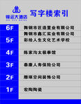 索引牌