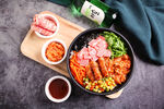 肥牛培根韩式拌饭