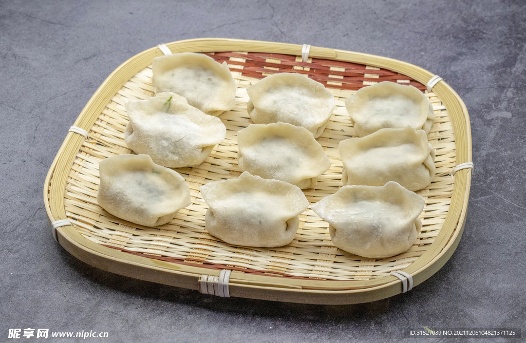 美味饺子高清特写 