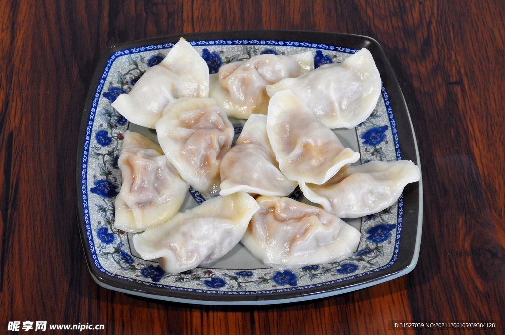 美味饺子高清特写 