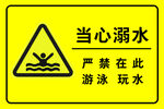 当心溺水  小心溺水
