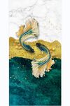 抽象鱼装饰画