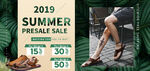 国外夏季男鞋促销banner