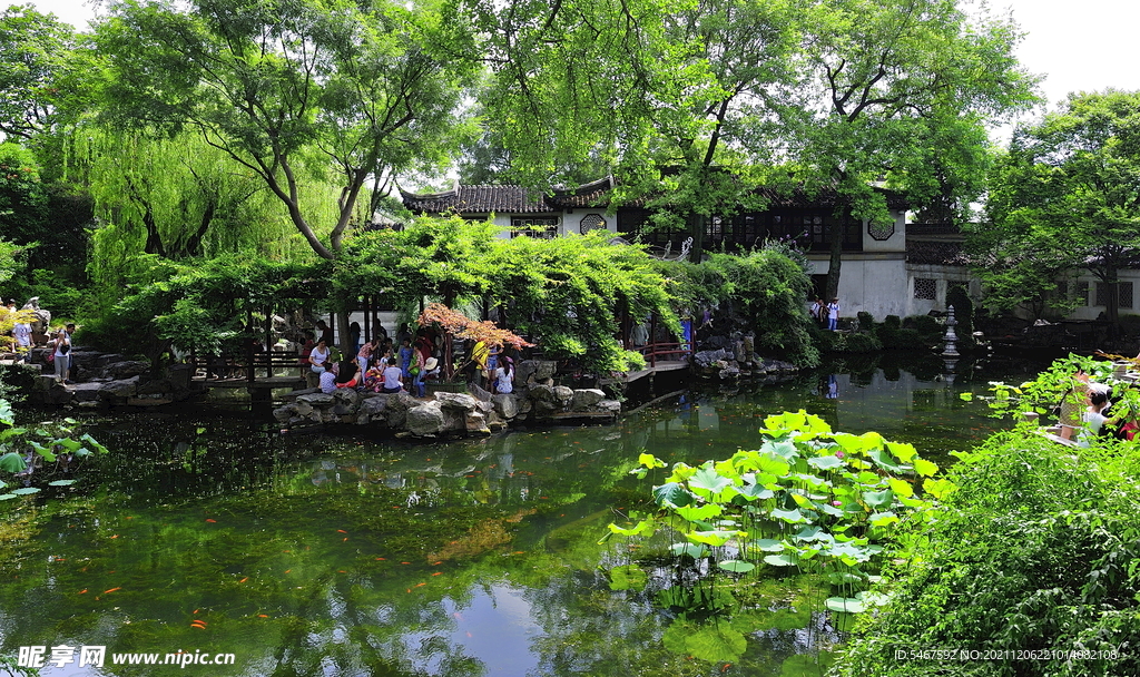 庭院 庭园 公园 