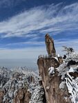 黄山冬景