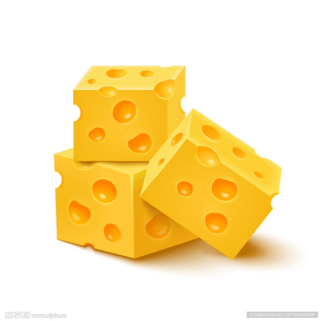 奶酪堆叠图